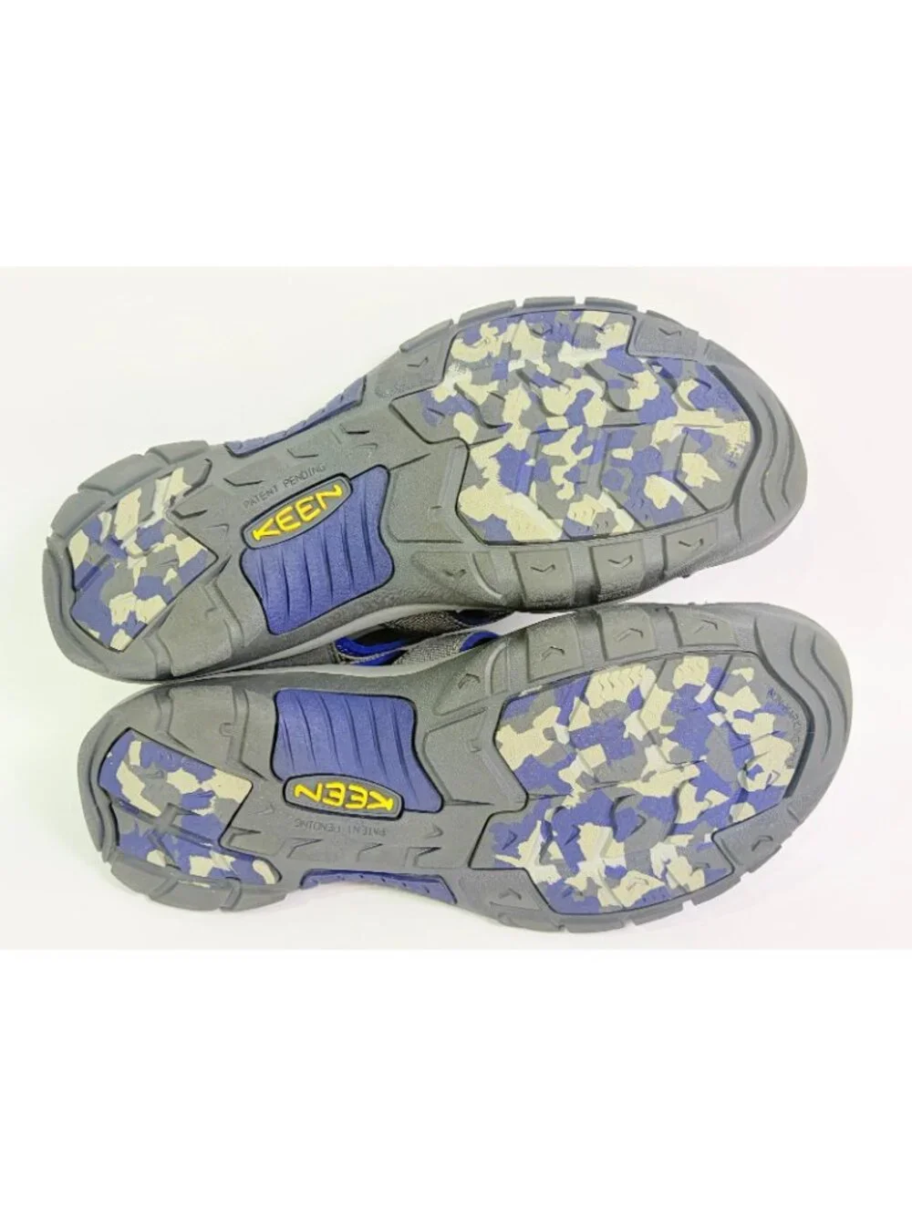 Keen Sandals Men's Size 13 Blue Waterproof 110230 Newport H2 Gray Hiking Shoes